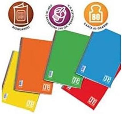 Actual product image Blasetti One Color writing notebook Multicolour A5 60 sheets (A5)