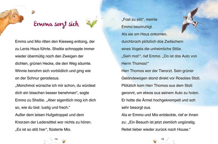 Actual product image Kosmos Sheltie - Sheltie und das kleine Fohlen (German, Peter Clover, 2022)