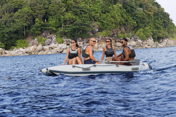 Actual product image Bestway Beacon Elite Sport Boat Set 335x160x47 (335 cm, 1 pers.)