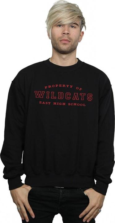 Actual product image Disney Mens High School Musical The Musical Property Of Wildcats Sweatshirt (5XL)