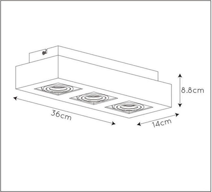 Immagine prodotto Lucide Xirax (320 lm, GU10)