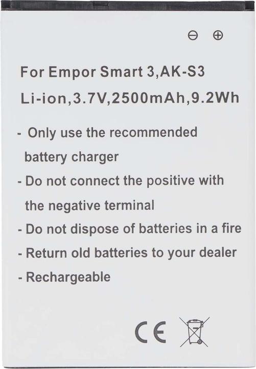 Avizar Akku Emporia Smart 3 2500mAh Li-Ion