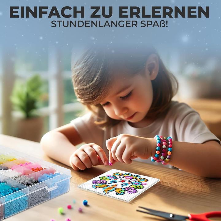 Produktbild Deupo24 Bügelperlen-Set mit 50 Vorlagen