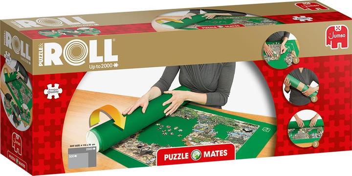Immagine prodotto Jumbo Diset 01012 Puzzle e rotolo per puzzle da 500-2000 pezzi (2000 pezzi)