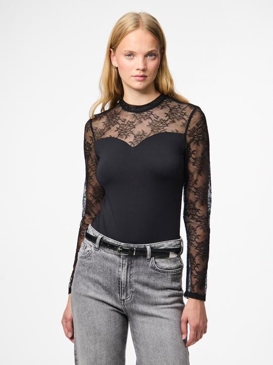 Produktbild Pieces Pcmilly Ls Lace Bodystocking Noos (M)