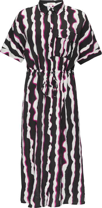 Produktbild S.Oliver Kleid Hemd-Kleid mit Crêpestruktur (34)