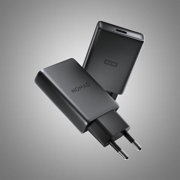 Actual product image Nomad Slim Wall Charger 40W EU black (40 W)