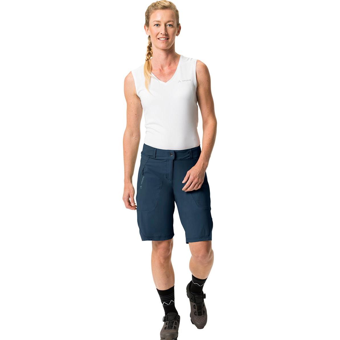 Thumbnail - Vaude, Damen, Velohosen, Altissimo II (L), Blau, L