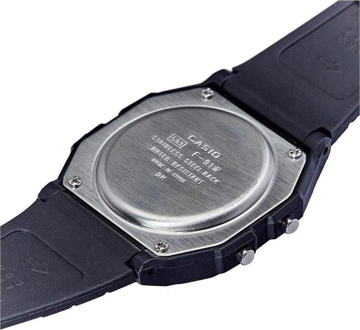 Actual product image Casio F-91w-1yer (Digital watch, 33.20 mm)