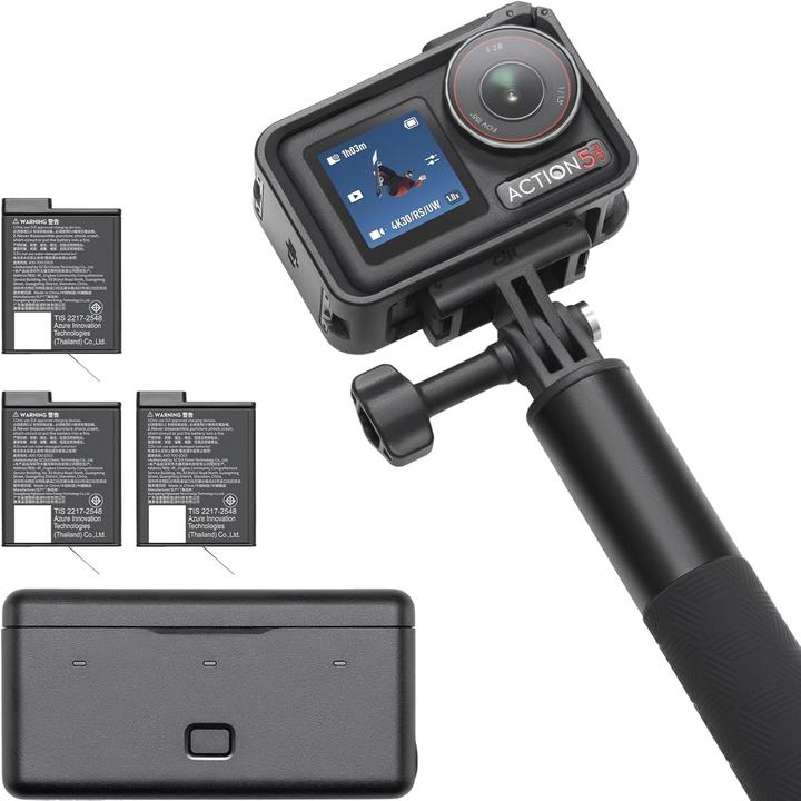 Image du produit DJI Osmo Action 6 Adventure Combo (30p, Bluetooth, WiFi)