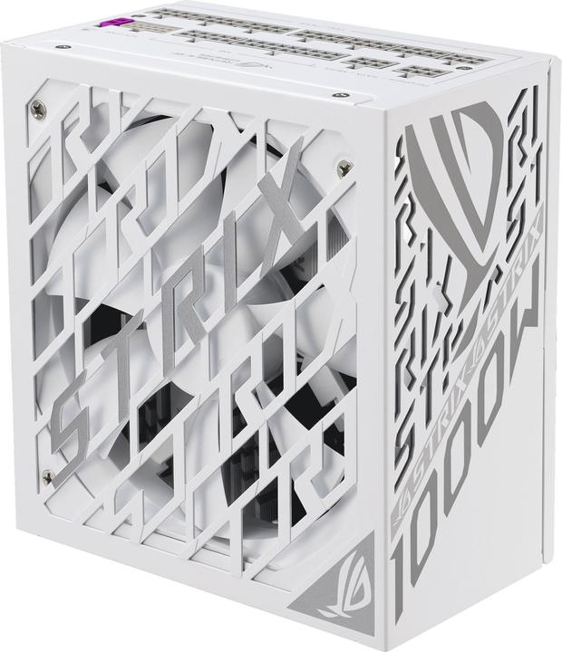 Immagine prodotto ASUS ROG Strix 1000P White Gaming Netzteil, 80+ Platinum, Modular, 135 mm Lüfter (1000 W)