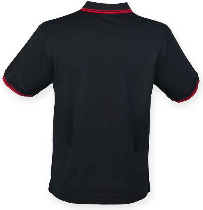 Produktbild Henbury Poloshirt Mit kontrastfarbenen Streifen (XL)