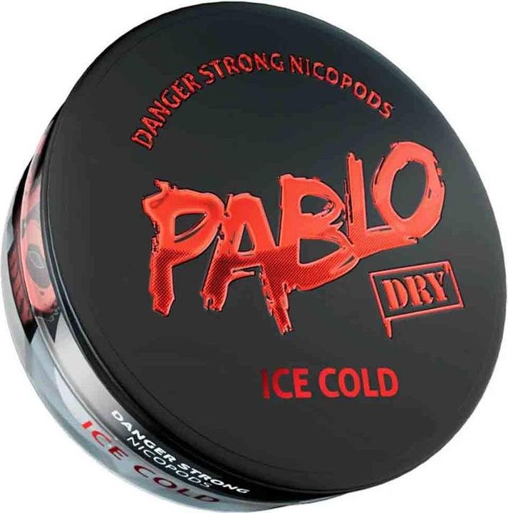 Produktbild Pablo Dry Ice Cold (Nicotine Pouches, White Portion, 30 mg)
