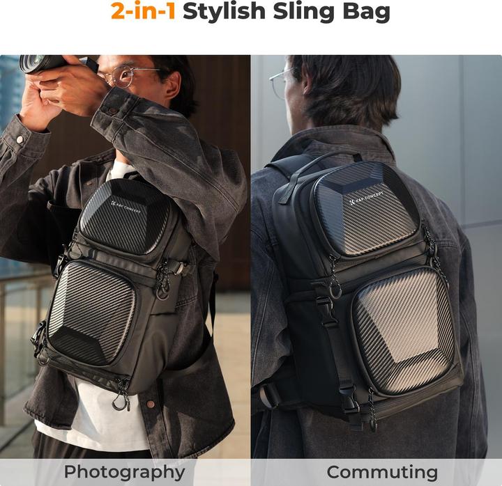 Actual product image K&F Concept Urban Wander 02 (Camera shoulder bag, 10 l)