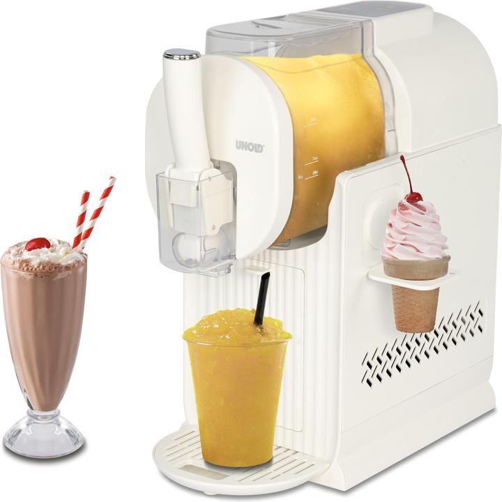 Unold 48960 2in1-Slush und Softeismaschine Sofia