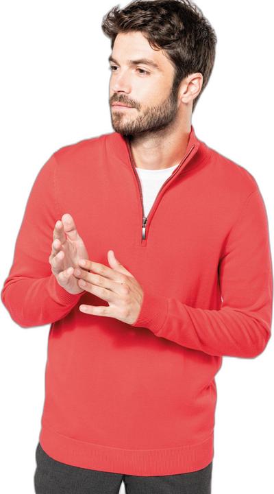 Actual product image Kariban 1/4 zip sweater (XXL)