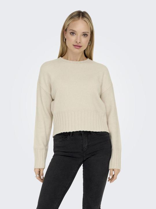 Produktbild Only Kurzer einfarbiger Strickpullover (M)