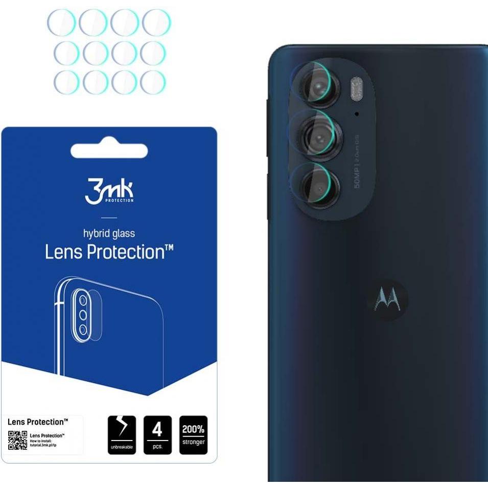 Thumbnail - 3MK Kamera-Schutzglas, Kameraglas (4 Stück, Motorola Edge 30), Smartphone Schutzfolie, Transparent