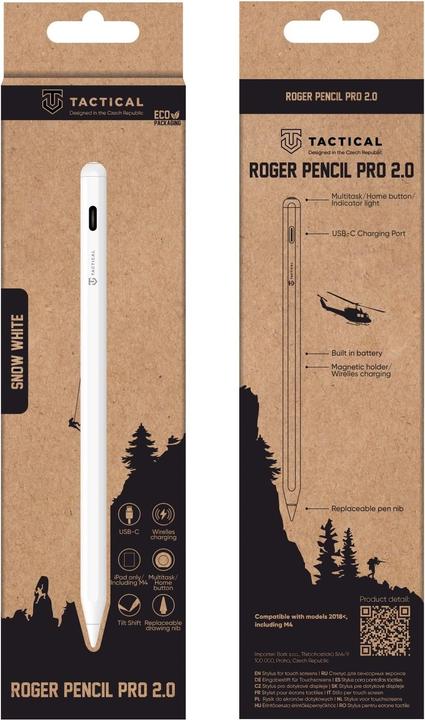 Image du produit Tactical Stylus Roger Pencil Pro 2.0 White