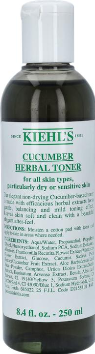 Actual product image Kiehl's Cucumber Herbal Alcohol-Free Facial Toner (Micelle water, 250 ml)