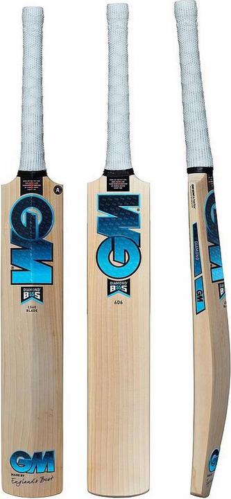 Actual product image Gunn And Moore Cricket Bat Diamond 606 English Willow Weave