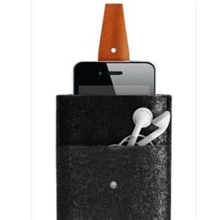 Produktbild Mujjo Wallet für iPhone 3G/3GS/4/4S Dunkelgrau/Braun (Apple iPhone 4, Apple iPhone 3GS, Apple iPhone 4s, Apple iPhone 3G)