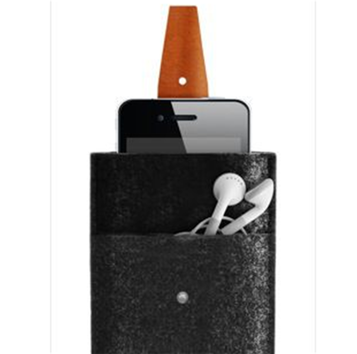 Produktbild Mujjo Wallet für iPhone 3G/3GS/4/4S Dunkelgrau/Braun (Apple iPhone 4, Apple iPhone 3GS, Apple iPhone 4s, Apple iPhone 3G)