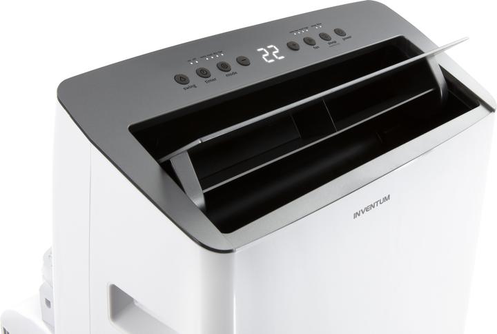 Image du produit Inventum AC127WSET - Mobiele airco - 3-in-1 functie - 8,8 m groot bereik - Wit (12000 BTU/h)