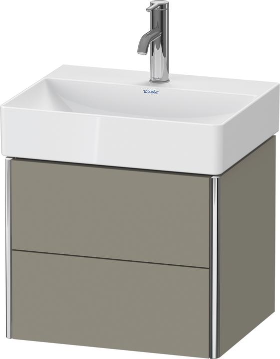 Duravit XSquare vanity unit Compact wall-hung 48.4x39.0 cm, 2 drawers, for washbasin DuraSquare 2356 (48.40 x 39 x 39 cm)