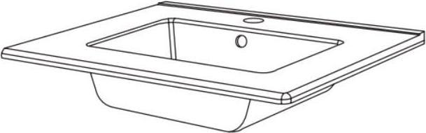 Produktbild Domoletti CERAMIC BASIN ACB7860 60CM (600 mm, 600 mm)