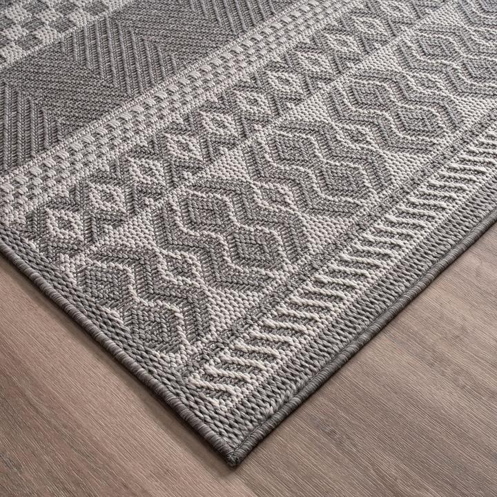 Actual product image TT Home In-& Outdoor Teppich Wetterfest Balkon Küche Wohnzimmerteppich (150 x 80 cm)