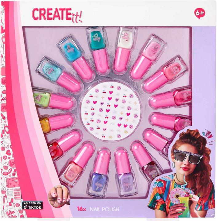 Immagine prodotto Canenco Create It! Nagellack-Set – 16-tlg.