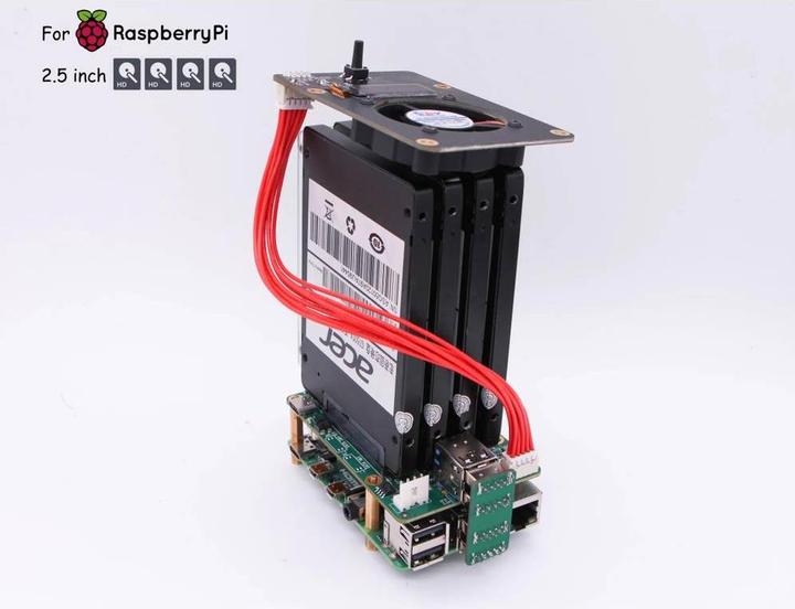 Actual product image Allnet Raspberry Rock Pi 4
