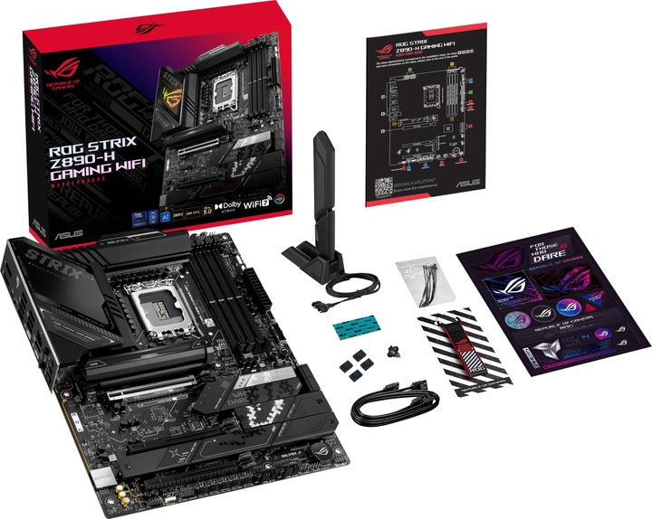 Productafbeelding ASUS ROG STRIX Z890-H GAMING WIFI (LGA 1851, Intel Z890, ATX)