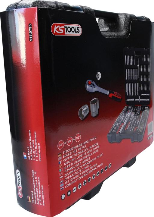 Actual product image KS Tools Socket wrench set (32 mm, 9 mm, 22 mm, 23 mm, 12 mm, 25 mm, 29 mm, 15 mm, 8 mm, 17 mm, 13 mm, 21 mm, 10 mm, 31 mm, 5 mm, 18 mm, 4 mm, 28 mm, 7 mm, 27 mm, 26 mm, 16 mm, 6 mm, 24 mm, 19 mm, 14 mm, 30 mm, 11 mm, 20 mm)