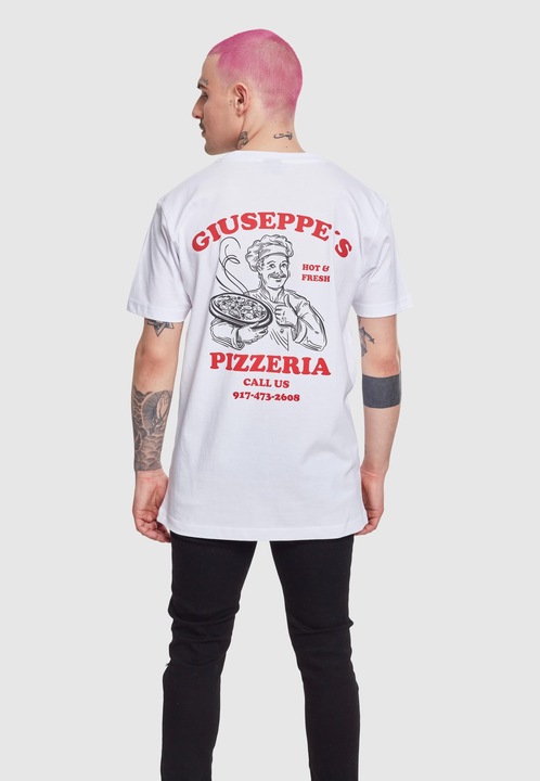 Actual product image Mister Tee Giuseppe's Pizzeria Tee (XL)