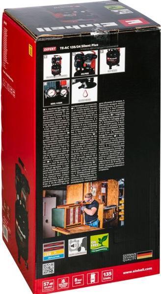 Actual product image Einhell TE-AC 24 (8 bar, 24 l)