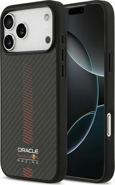 Red Bull Case Kevlar Powerbar MagSafe for iPhone 17 Pro Max black (Apple iPhone 17 Pro Max)