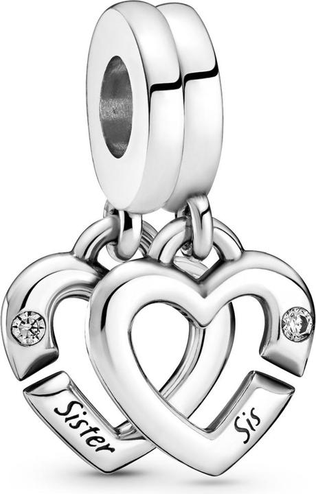 Produktbild Pandora Verbunden Schwesterherzen Split (Sterling Silber 925)