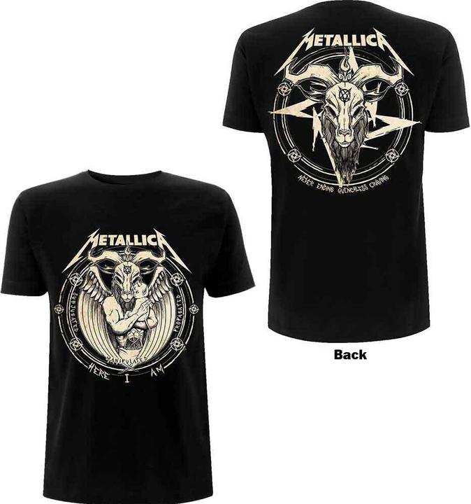 Actual product image Metallica Darkness Son Back Print (S)