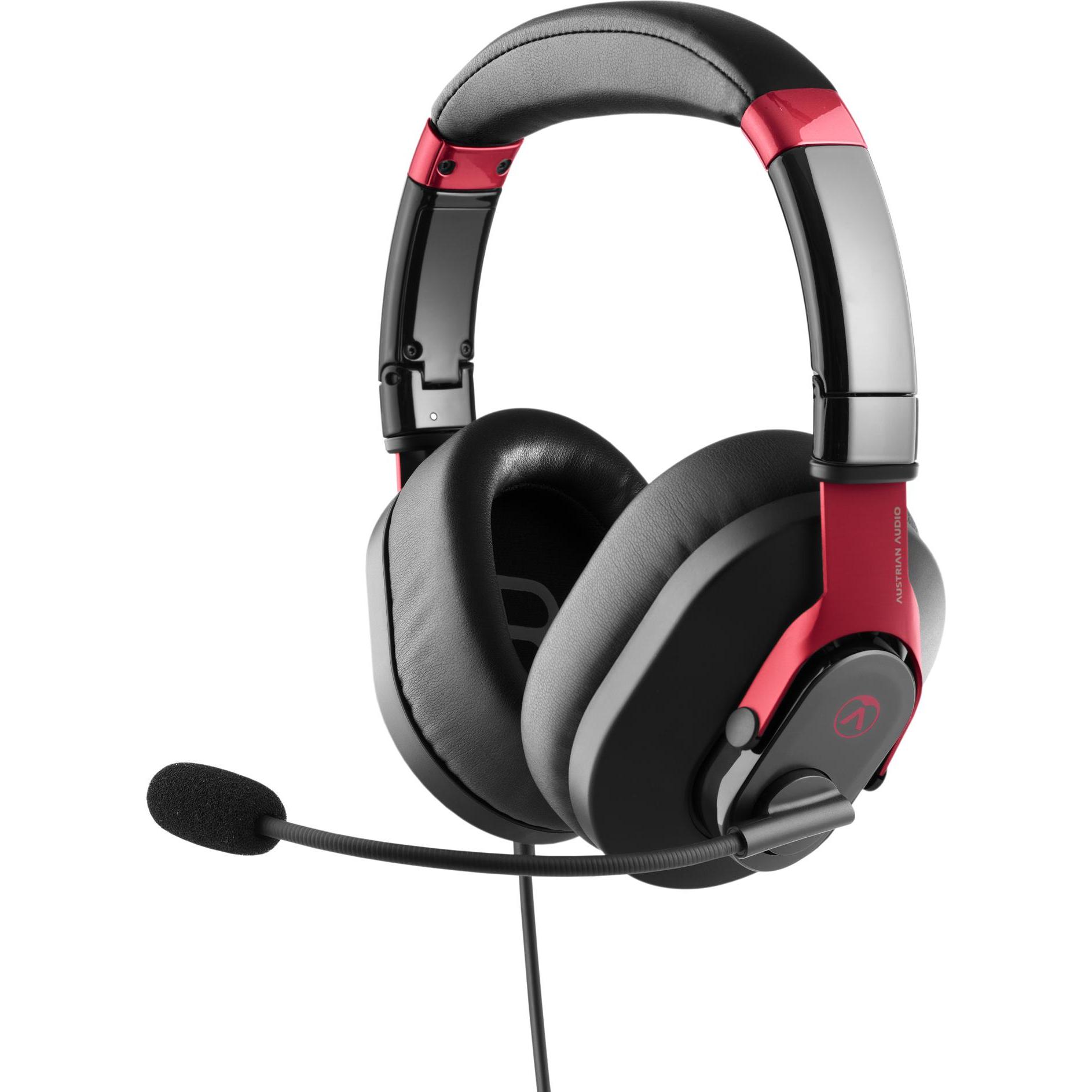 AustrianAudio Gaming Headset (Kabelgebunden), Gaming Headset, Schwarz