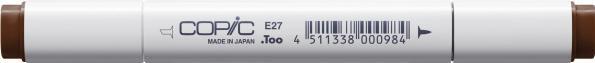 Actual product image Copic Graphic marker Classic type E - 27 (Milk Chocolate, 1 x)