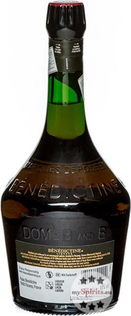 Produktbild Bacardi Benedictin DOM (1 x 70 cl)