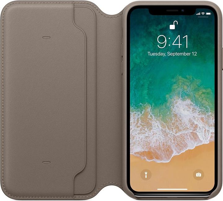 Produktbild Apple Leder Folio (Apple iPhone X)