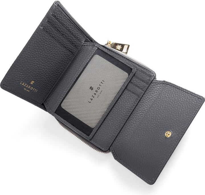 Actual product image Lazarotti Bologna Leather wallet leather 12 cm