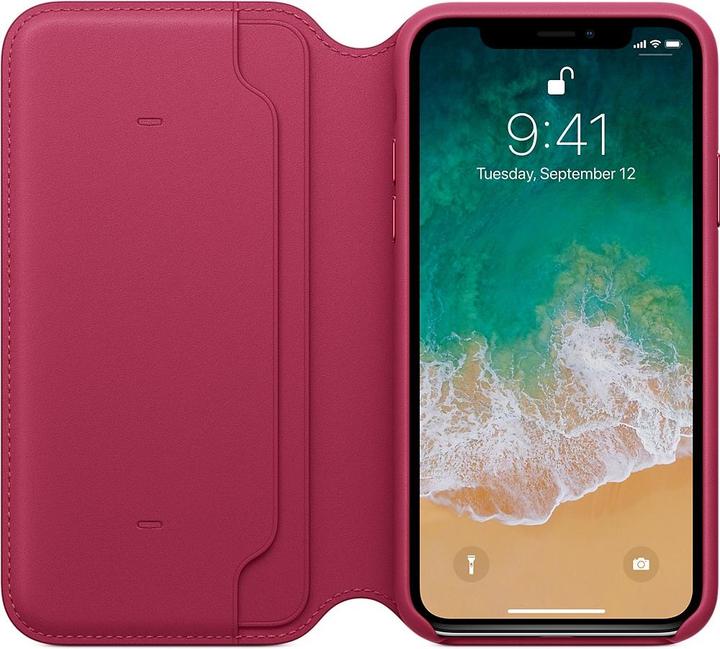 Produktbild Apple Leder Folio (Apple iPhone X)