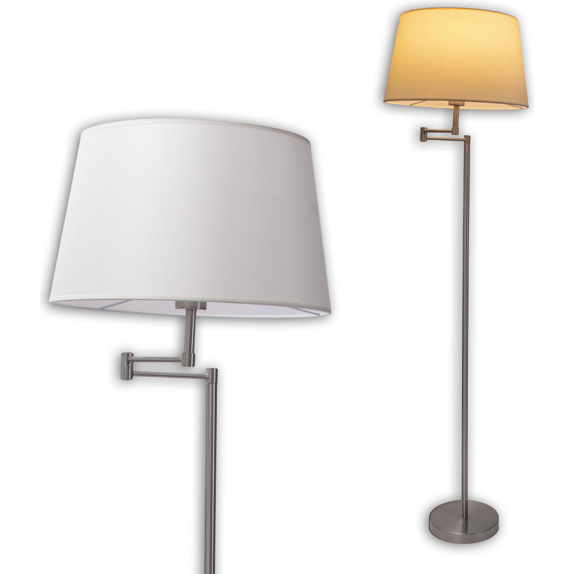 Thumbnail - Näve, Stehlampe, Stehleuchte Bologna h: 158cm beige (E27)