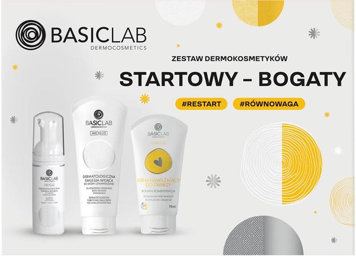 Actual product image BasicLab Rich Basic Gift Set for Sensitive Skin (Facial care set)