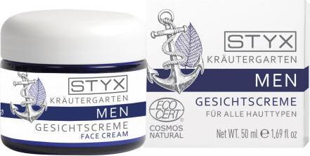 Actual product image Styx MEN Gesichtscreme Cosmos nat., BIO Aloe Vera und Hyaluron, 50ml (50 ml)