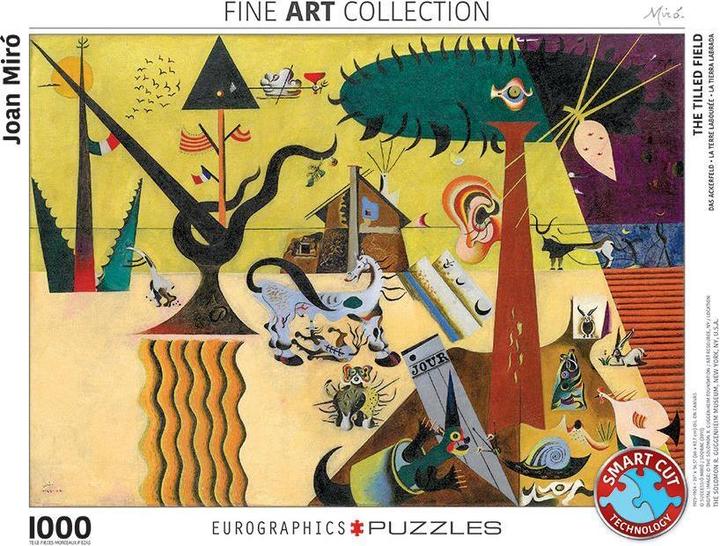 Actual product image Eurographics The Field of Joan Miró (1000 pieces)